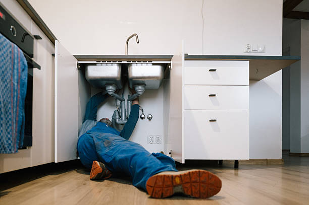 Professional Plumbing technician working in New Egypt, NJ